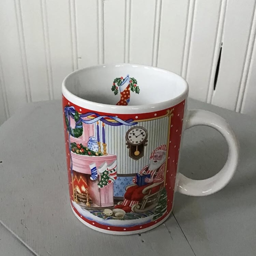 Vintage Breckinridge Christmas mug
